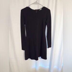 Lulus - Black Long Sleeve Body Con - Small